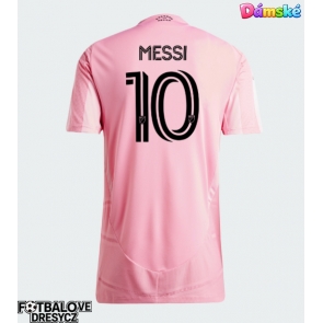 Inter Miami Lionel Messi #10 Dámské Domácí Dres 2026-27 Krátký Rukáv Inter Miami Lionel Messi #10 Dámské Domácí Dres 2026-27 Krátký Rukáv